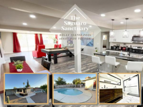 Private Home - Heated Pool, Billiards, Darts, Foosball, Fireplace, 5 Smart TVs, BBQ, Cotton Bedding - The Saguaro Sanctuary, Pool Heat Optional